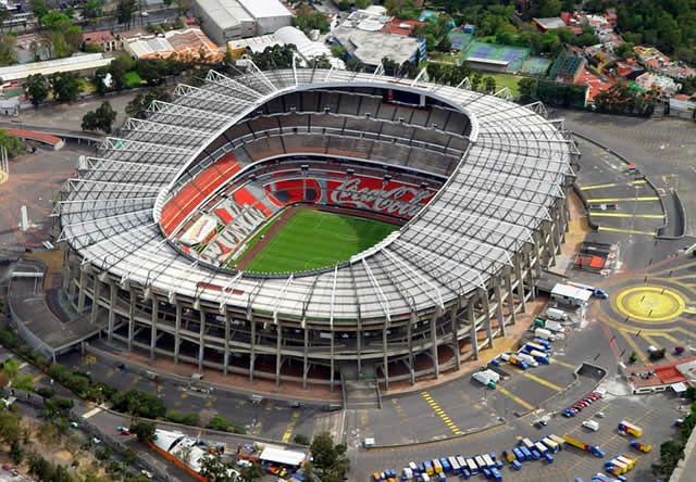 Estadio Azteca Ciudad de México es el estadio más grande de américa